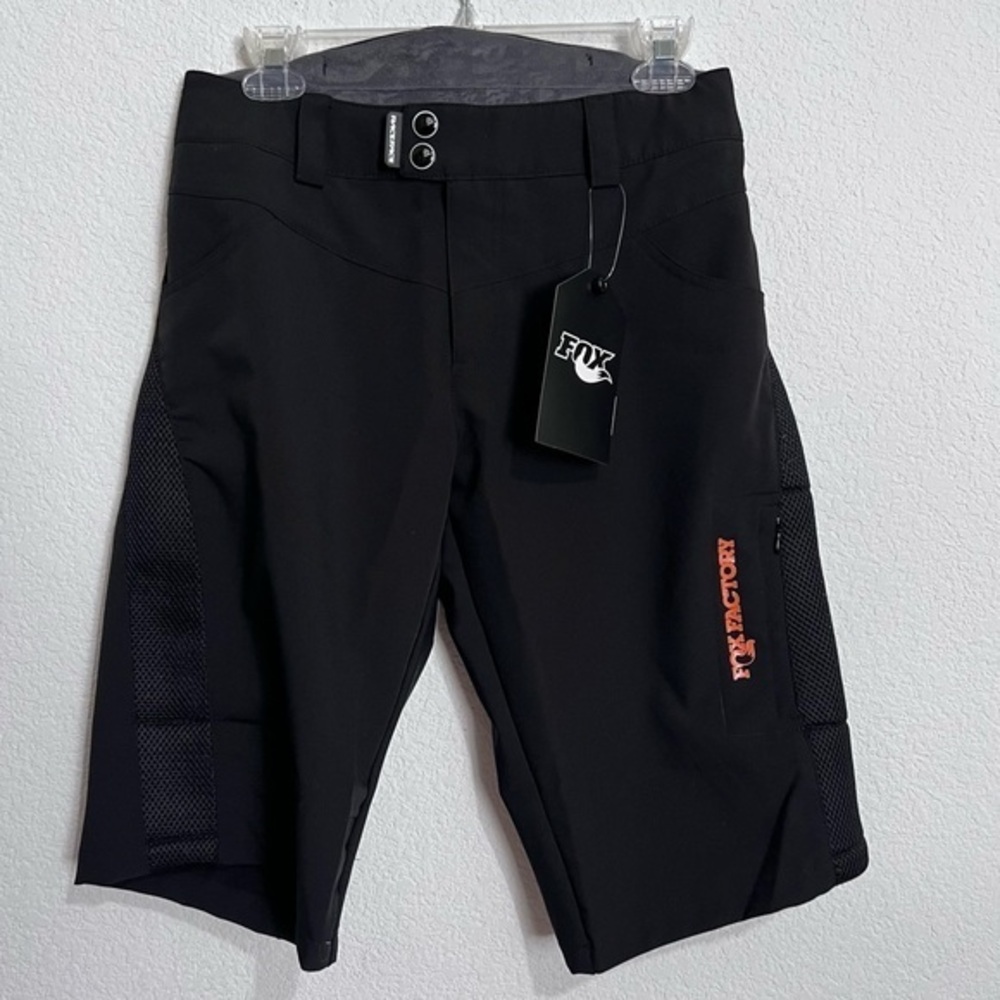 Fox Factory Race Face Black Indy Shorts New Small